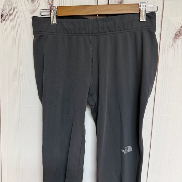 The North Face Fleece-Lined Leggings Women’s Medium Dark Gray EUC - Picture 2 of 11
